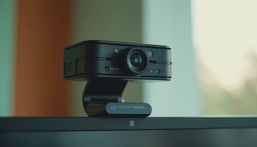 Visual context for 4k webcam with autofocus