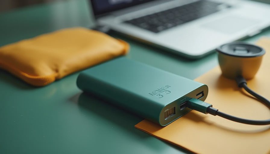 Illustration for anker 737 power bank