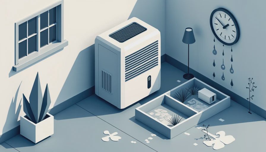Illustration for dehum portable