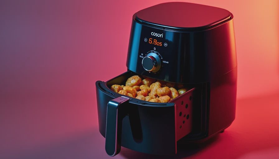 Visual context for cosori turboblaze 6.0 quart smart air fryer